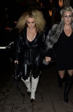 TALLIA STORM Leaves Claridge