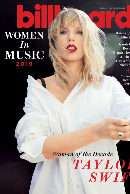 TAYLOR SWIFT in Billboard Magazine, December 2019