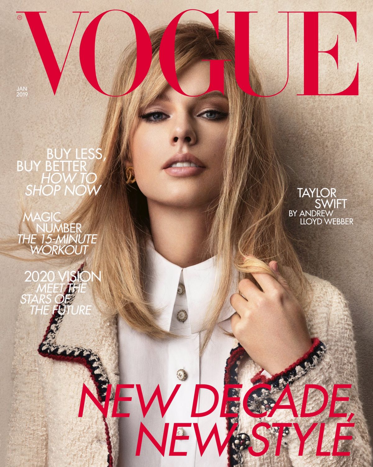 TAYLOR SWIFT In Vogue Magazine January HawtCelebs