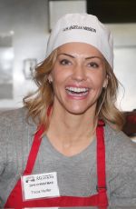 TRICIA HELFER at Christmas Celebration on Skid Row at Los Angeles Mission 12/23/2019