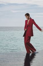 VALERY KAUFMAN in Elle Magazine, Russia January 2020