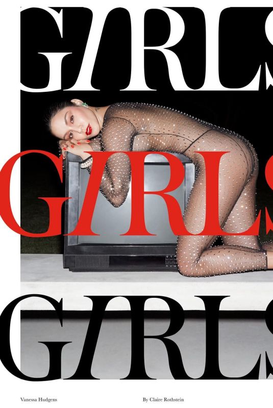 VANESSA HUDGENS on the Cover of Girls. Girls. Girls Magazine, January 2020