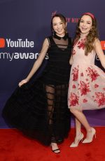 VERONICA and VANESSA MERRELL at 9th Annual Streamy Awards in Beverly Hills 12/13/2019