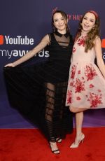 VERONICA and VANESSA MERRELL at 9th Annual Streamy Awards in Beverly Hills 12/13/2019