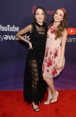 VERONICA and VANESSA MERRELL at 9th Annual Streamy Awards in Beverly Hills 12/13/2019