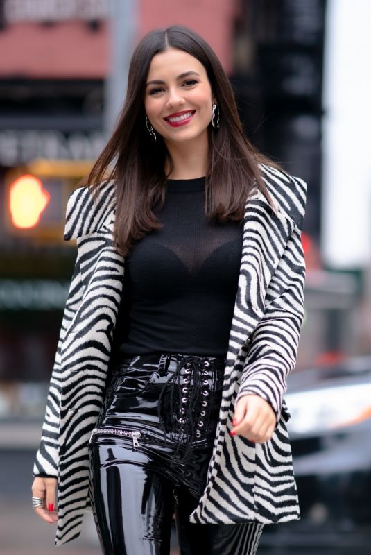 VICTORIA JUSTICE Out and About in New York 12/10/2019