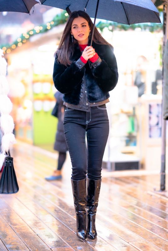 VICTORIA JUSTICE Out in New York 12/09/2019