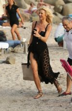 VICTORIA SILVSTEDT at a Beach in St. Barth 12/29/2019