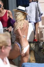 VICTORIA SILVSTEDT in Bikini on Holiday in St Barts 12/24/2019