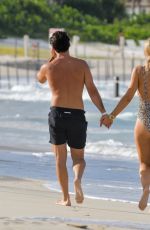 VOGUE WILLIAMS in Swimsuit at a Beach in St Barts 12/15/2019