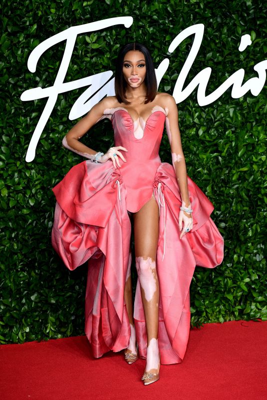 WINNIE HARLOW at Fashion Awards 2019 in London 12/02/2019