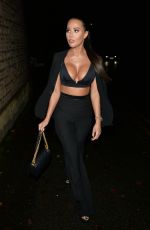 YAZMIN OUKHELLOU at Sheesh Chigwell in London 12/14/2019