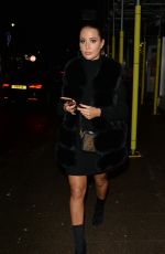 YAZMIN OUKHELLOU Leaves Her Y.A.Z Store in Essex 12/30/2019