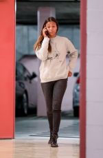 ZOE SALDANA Aarrives at a Medical Building in Beverly Hills 12/18/2019