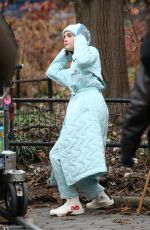 ZOEY DEUTCH on the Set of The Politician in New York 12/18/2019