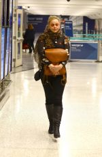 ABBIE CORNISH at LAX Airport in Los Angeles 01/06/2020