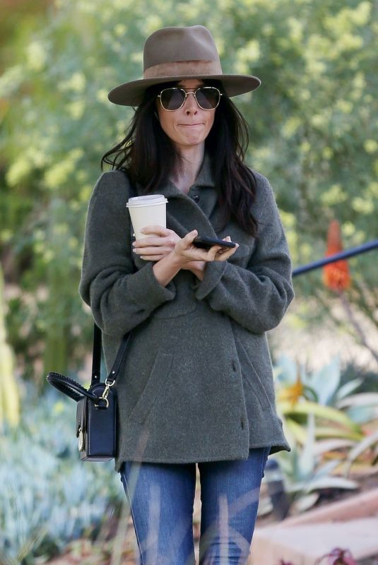 ABIGAIL SPENCER Out and About in Los Angeles 01/09/2020