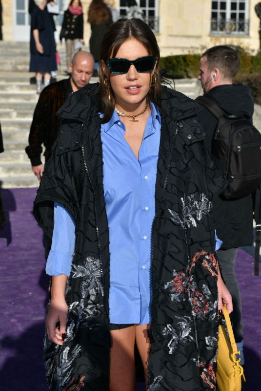ADELE EXARCHOPOULOS at Dior Haute Couture Spring/Summer 2020 Show at Paris Fashion Week 01/20/2020