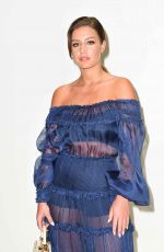 ADELE EXARCHOPOULOS at Fendi Fashion Show in Milan 01/13/2020