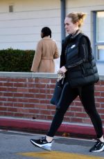 ADELE Leaves a Library in Los Angeles 01/24/2020
