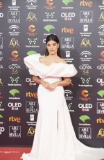 AIDA DOMENECH at 34th Goya Cinema Awards 2020 in Madrid 01/25/2020