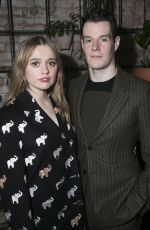 AIMEE LOU WOOD at Uncle Vanya Play Press Night in London 01/23/2020
