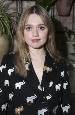 AIMEE LOU WOOD at Uncle Vanya Play Press Night in London 01/23/2020
