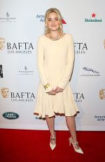 AJ MICHALKA at Bafta Los Angeles Tea Party 01/04/2020