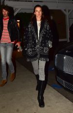 ALESSANDRA AMBROSIO and Nicolo Oddi Out for Dinner in Santa Monica 01/25/2020