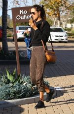 ALESSANDRA AMBROSIO Arrives at Pilates Class in Malibu 01/24/2020