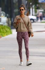 ALESSANDRA AMBROSIO Heading to a Gym in Los Angeles 01/26/2020