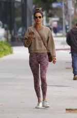ALESSANDRA AMBROSIO Heading to a Gym in Los Angeles 01/26/2020