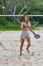 ALESSANDRA AMBROSIO in Bikini on the Beach in Florianopolis 01/03/2020