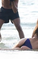 ALESSANDRA AMBROSIO in Bikini on the Beach in Florianopolis 01/16/2020