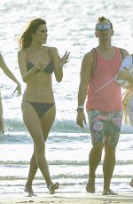 ALESSANDRA AMBROSIO in Bikini on the Beach in Florianopolis 01/16/2020