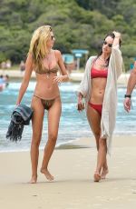 ALESSANDRA AMBROSIO in Bikini on the Beach in Florianopolis 01/18/2020