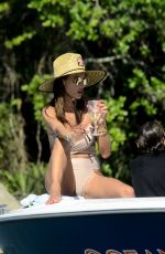 ALESSANDRA AMBROSIO in Swimsuit at a Beach in Florianopolis 01/07/2020