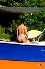ALESSANDRA AMBROSIO in Swimsuit at a Beach in Florianopolis 01/07/2020