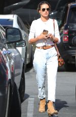 ALESSANDRA AMBROSIO Out and About in Brentwood 01/21/2020