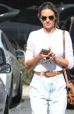 ALESSANDRA AMBROSIO Out and About in Brentwood 01/21/2020