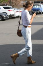 ALESSANDRA AMBROSIO Out and About in Brentwood 01/21/2020