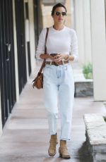 ALESSANDRA AMBROSIO Out and About in Brentwood 01/21/2020