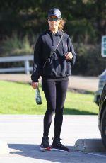 ALESSANDRA AMBROSIO Out Hiking with Her Dog in Pacific Palisades 01/23/2020