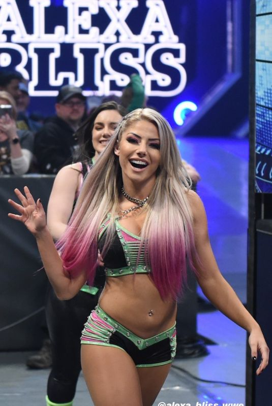 ALEXA BLISS at WWE Smackdown in Greensboro 01/17/2020