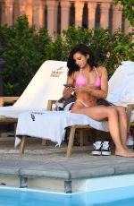ALEXANDRA CANE in Bikini at a Pool in Tenerife 01/04/2020