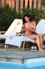 ALEXANDRA CANE in Bikini at a Pool in Tenerife 01/04/2020