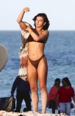 ALEXANDRQA CANE in Bikini at a Beach in Miami 01/19/2020