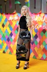 ALICE CHATER at Birds of Prey Premiere in London 01/29/2020