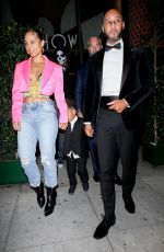 ALICIA KEYS Leaves Grammy Afterparty at Mr Chow in Beverly Hills 01/26/2020