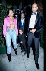 ALICIA KEYS Leaves Grammy Afterparty at Mr Chow in Beverly Hills 01/26/2020